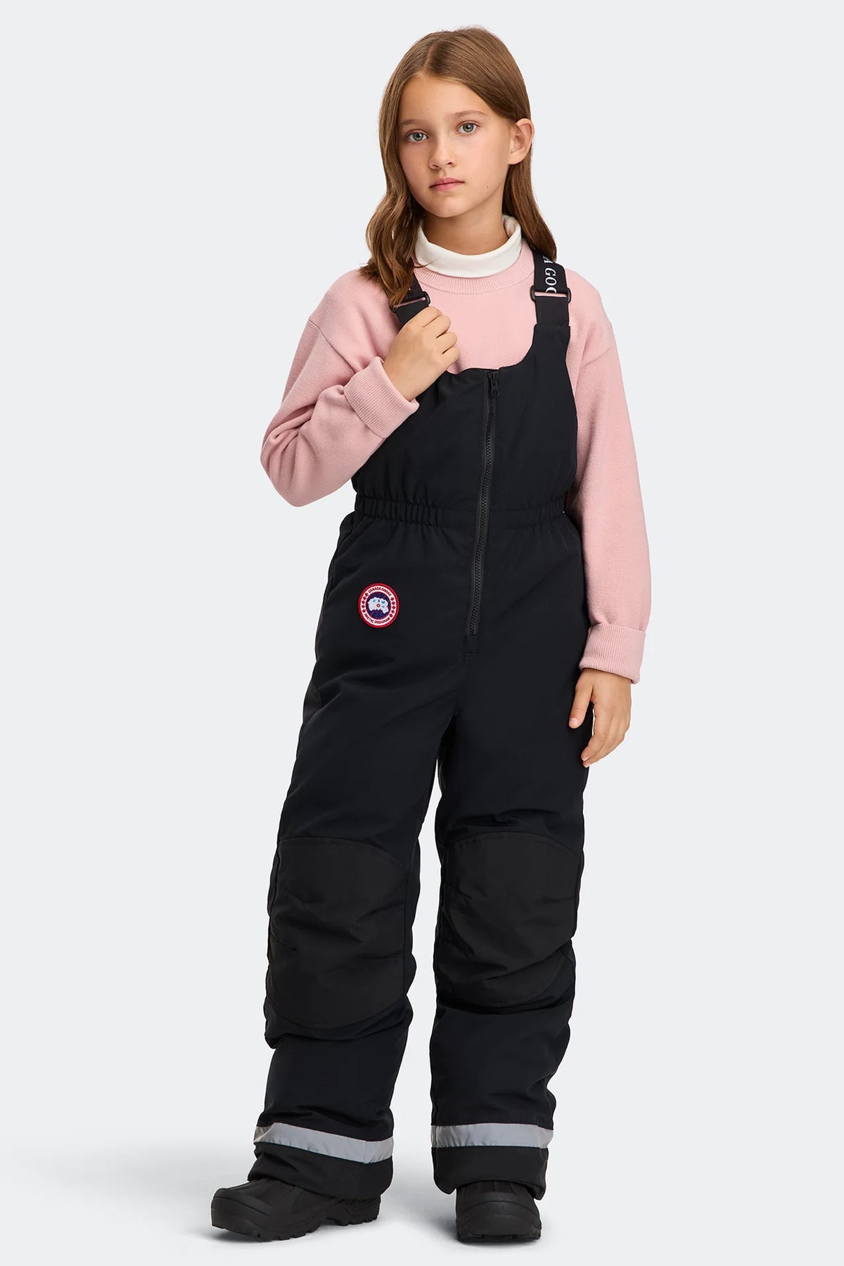 Canada Goose Youth Eaglet Bib Overall - Black