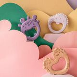 B.BOX Trio Teether - Peony
