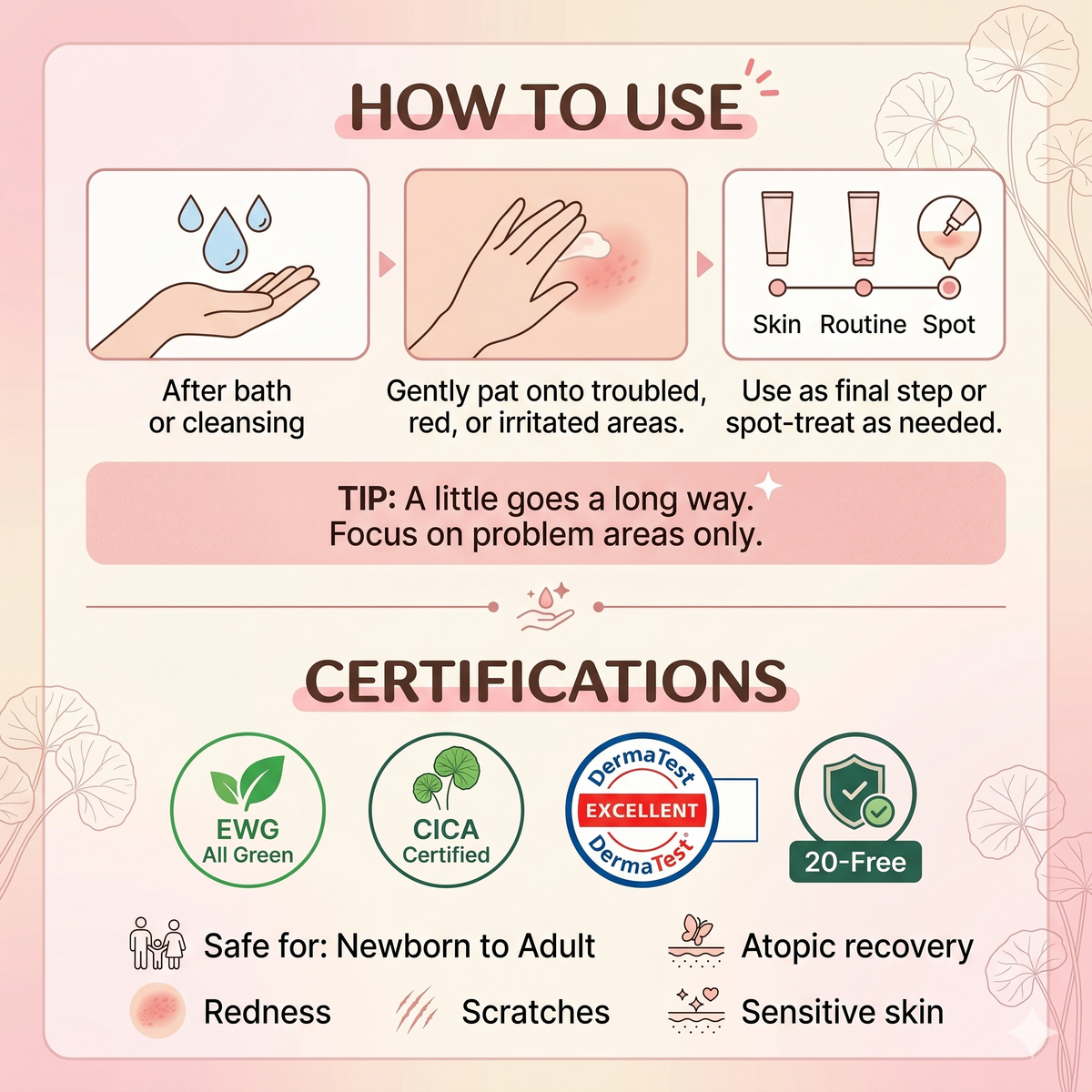 Mongdies Baby Cica Repair Cream 50g