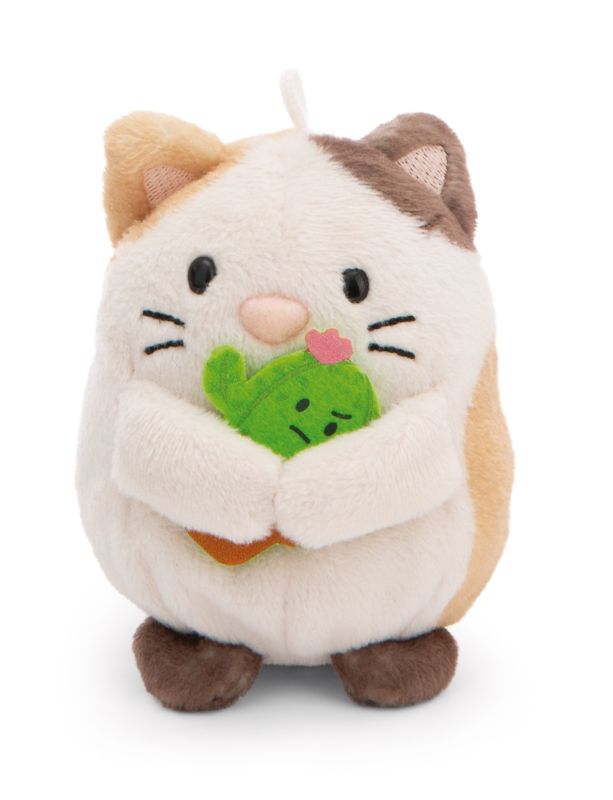 NICI Mymochi Cat Angy with cactus and bunny costume