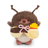 NICI Mymochi Bear Nomo with french fries and bee costume
