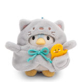 NICI Mymochi Penguin Waddle with duck and cat costume