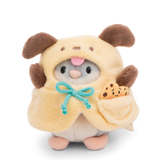 NICI Mymochi Hamster Shai with cookie and dog costume