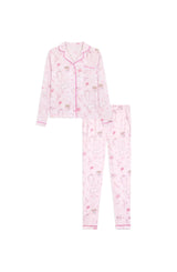 Blush Club Long Sleeve Jersey Pajama Pant Set