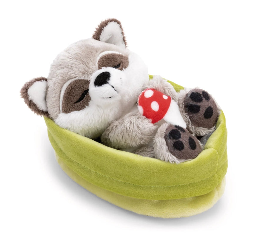 NICI Sleeping Pets - Raccoon