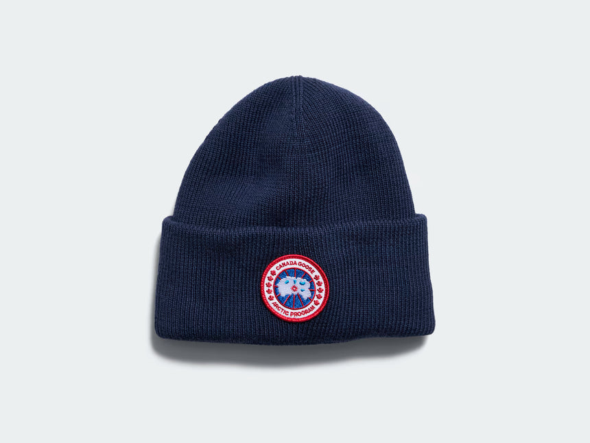 Tuque Canada Goose Arctic pour jeunes / Bleu marine chiné
