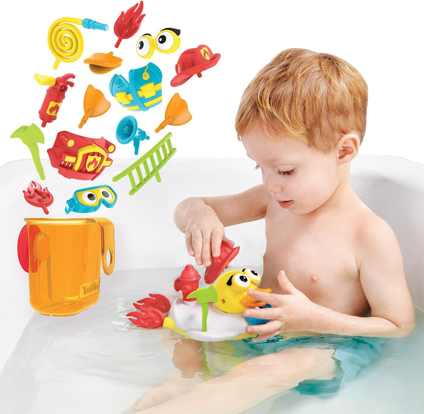 Yookidoo Jet Duck Firefighter Bath Toy