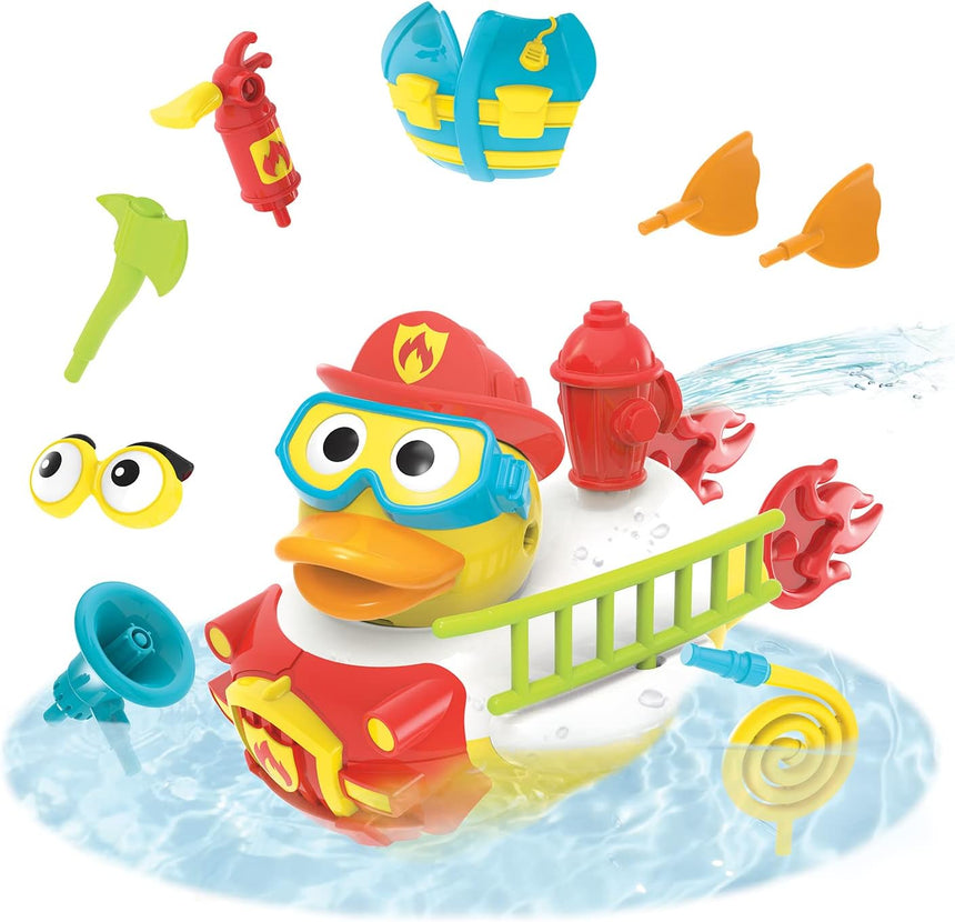 Yookidoo Jet Duck Firefighter Bath Toy