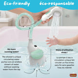 Yookidoo Elephant Baby Shower Head - TEAL