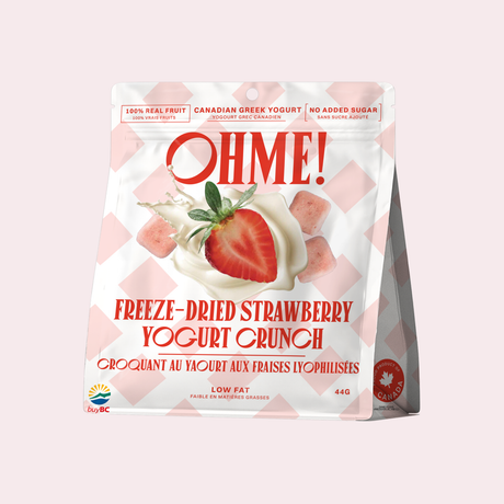 OHME! Strawberry Yogurt Crunch 44g - Princess and the Pea Boutique