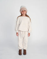7AM Enfant 2 - Tone Ribbed Beanie - Fuzzy Pecan Ecru - Princess and the Pea Boutique