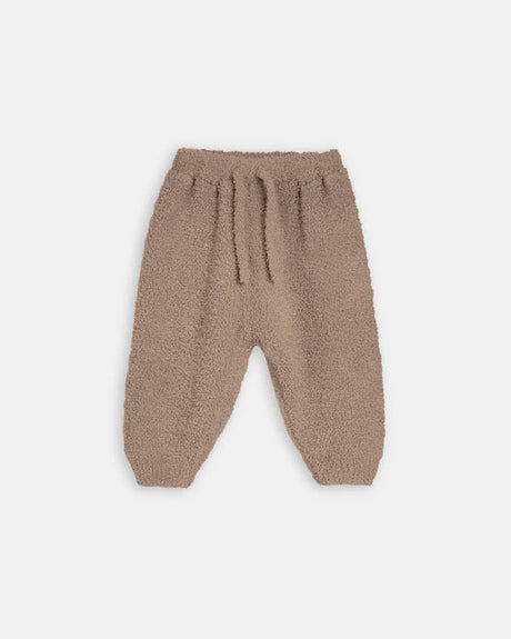7AM Enfant Boxy Lounge Pants - Fuzzy Taupe - Princess and the Pea Boutique