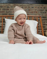 7AM Enfant Boxy Lounge Pants - Fuzzy Taupe - Princess and the Pea Boutique