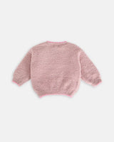7AM Enfant Boxy Sweater - Fuzzy Ash Rose - Princess and the Pea Boutique