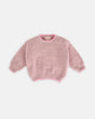 7AM Enfant Boxy Sweater - Fuzzy Ash Rose - Princess and the Pea Boutique