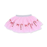Angel Dear Tutu Skirt with Bike Shorts - Candy Canes