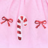 Angel Dear Tutu Skirt with Bike Shorts - Candy Canes