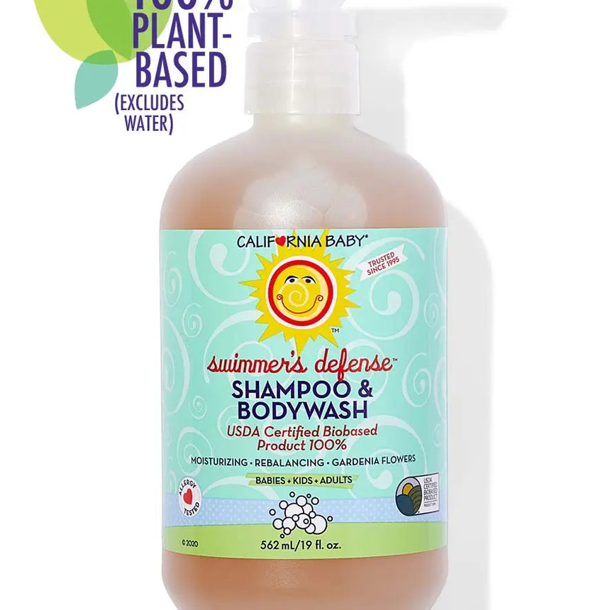 California Baby Swimmer's Defense™ Shampoo & Bodywash 19oz