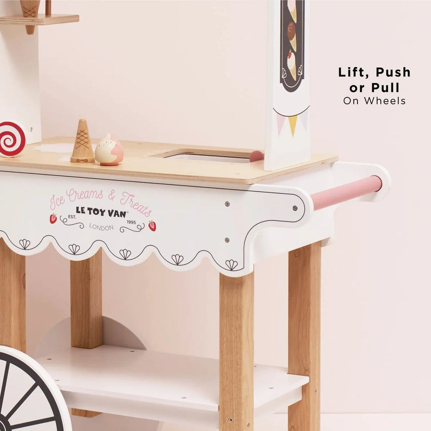 Le Toy Van Ice Cream Trolley Market Stall