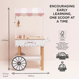 Le Toy Van Ice Cream Trolley Market Stall