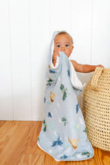 Loulou Lollipop Hooded Towel Set -Magical Dragons