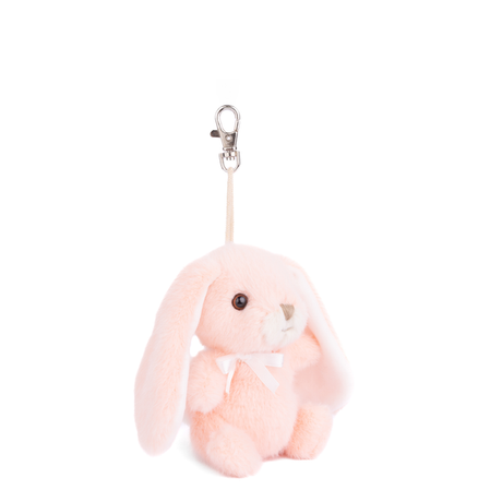 Bukowski Bears Bouncy Bunny Bag Charm - Peach