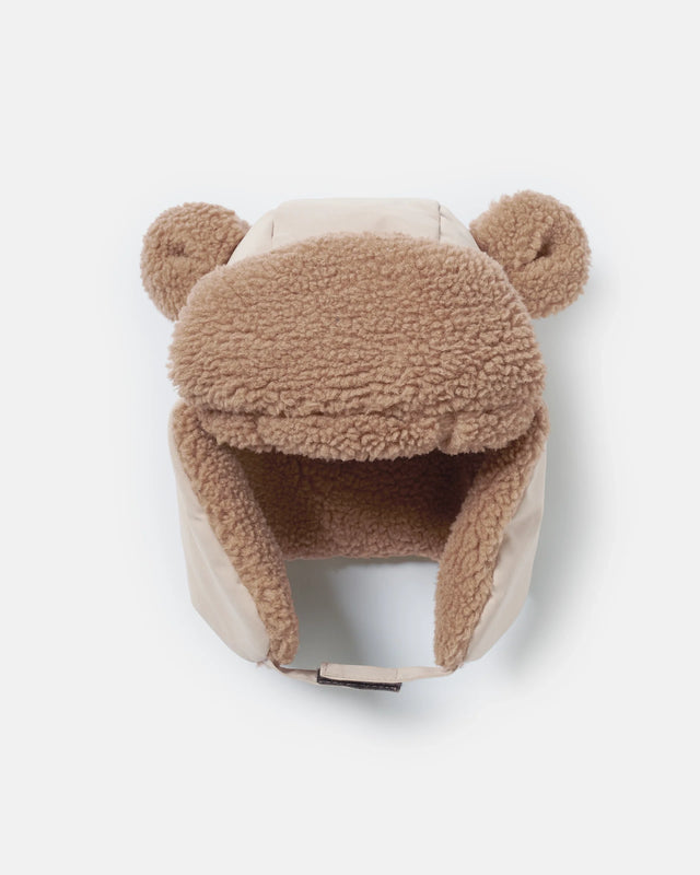 7AM Enfant The Cub Hat - Benji Sherpa OatCacao - Princess and the Pea Boutique