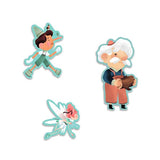 Djeco Story puzzle - Pinocchio 54 pcs