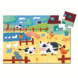 Djeco Silhouette Puzzle - Cow / 24 pcs
