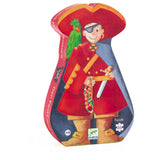 Djeco Silhouette Puzzle - Pirate / 36 pcs
