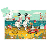Djeco Silhouette Puzzle - Ollie, the Dalmatian / 24 pcs