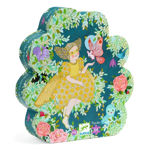 Djeco Silhouette Puzzle - Flora's Tree / 54 pcs
