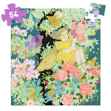 Djeco Silhouette Puzzle - Flora's Tree / 54 pcs