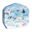 Djeco Silhouette Puzzle - Polar Softness (54 pcs) - Princess and the Pea Boutique