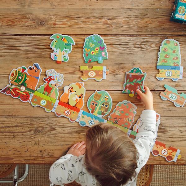 Djeco Puzzle duo -  I count