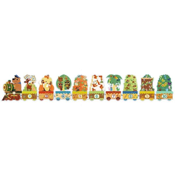 Djeco Puzzle duo -  I count
