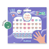 Djeco Nail Stickers - Soft seas