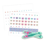 Djeco Nail Stickers - Soft seas