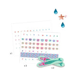 Djeco Nail Stickers - Soft seas