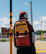 Headster Kids Colorblock Berry Pop 26L Backpack