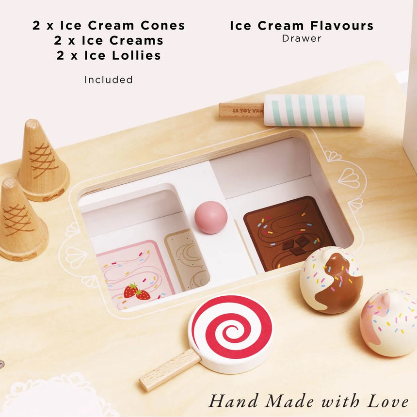 Le Toy Van Ice Cream Trolley Market Stall