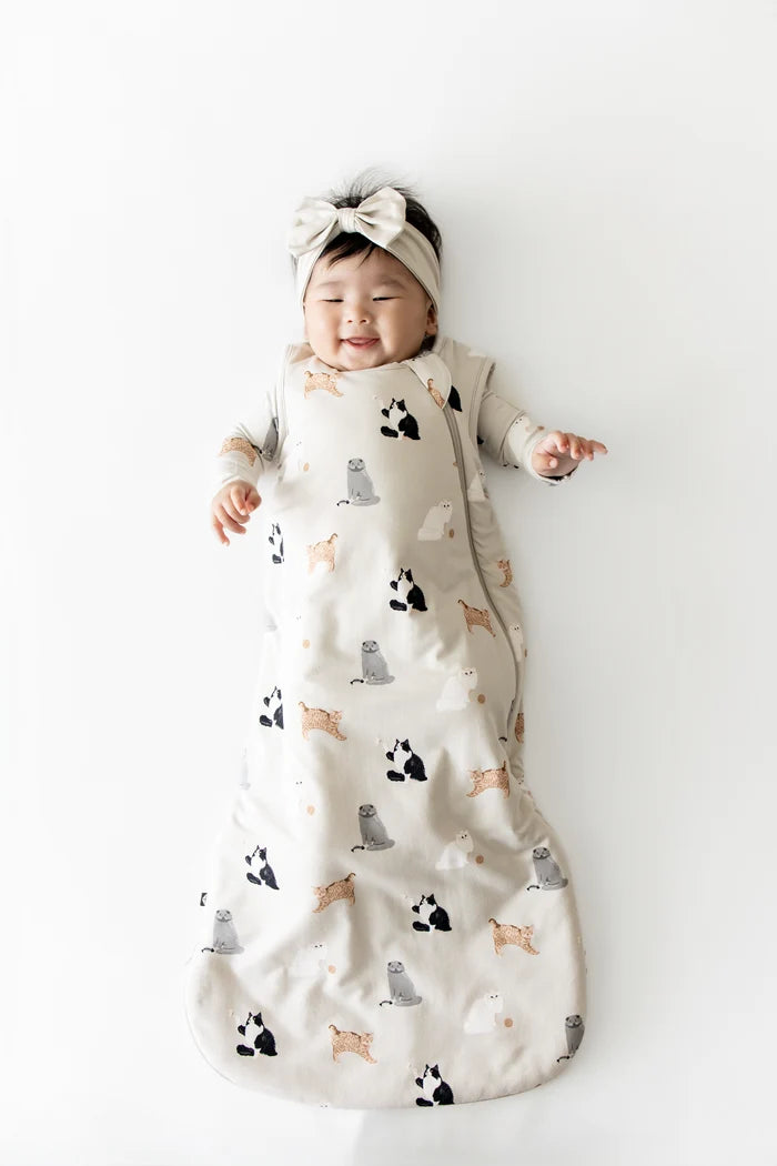 Kyte Baby Sleep Bag in Fluffy Cat 1.0 - Princess and the Pea Boutique
