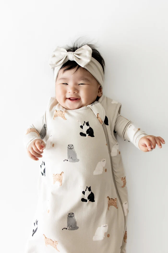 Kyte Baby Sleep Bag in Fluffy Cat 1.0 - Princess and the Pea Boutique