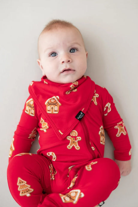 Kyte Baby Bib in Gingerbread - Princess and the Pea Boutique
