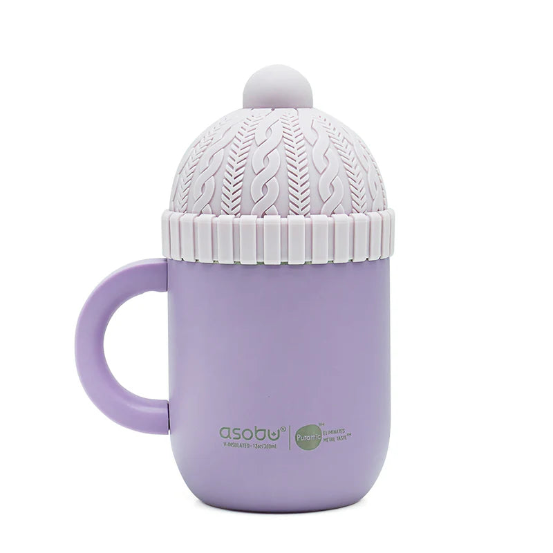 Asobu Happy Hats Purple Mug