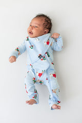 Kyte Baby Bib in Holiday Pups - Princess and the Pea Boutique