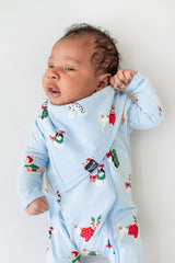 Kyte Baby Bib in Holiday Pups - Princess and the Pea Boutique