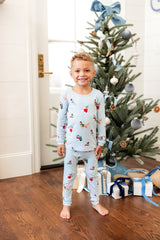 Kyte Baby Long Sleeve Pajamas in Holiday Pups - Princess and the Pea Boutique