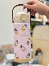 Skater Water Bottle Mofusand One Push Cupcakes 1000ml