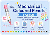 Mechanical Colored Pencils 18 Colors